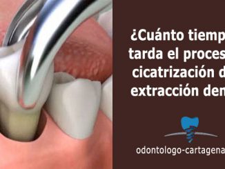 proceso de cicatrización de la extracción dental
